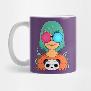 3D Girl Mug